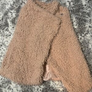 Rewind Pink Crossover Furry Vest